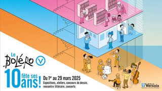 Le Boléro fête ses 10 ans ! | du 1er au 29 mars 2025 | Bâtiment le Boléro