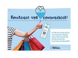 Profitez à nouveau des bons d'achat et soutenez vos commerces