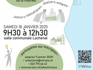 "AINSI VER-SOIT-IL !" Atelier de concertation pour imaginer Versoix en 2040